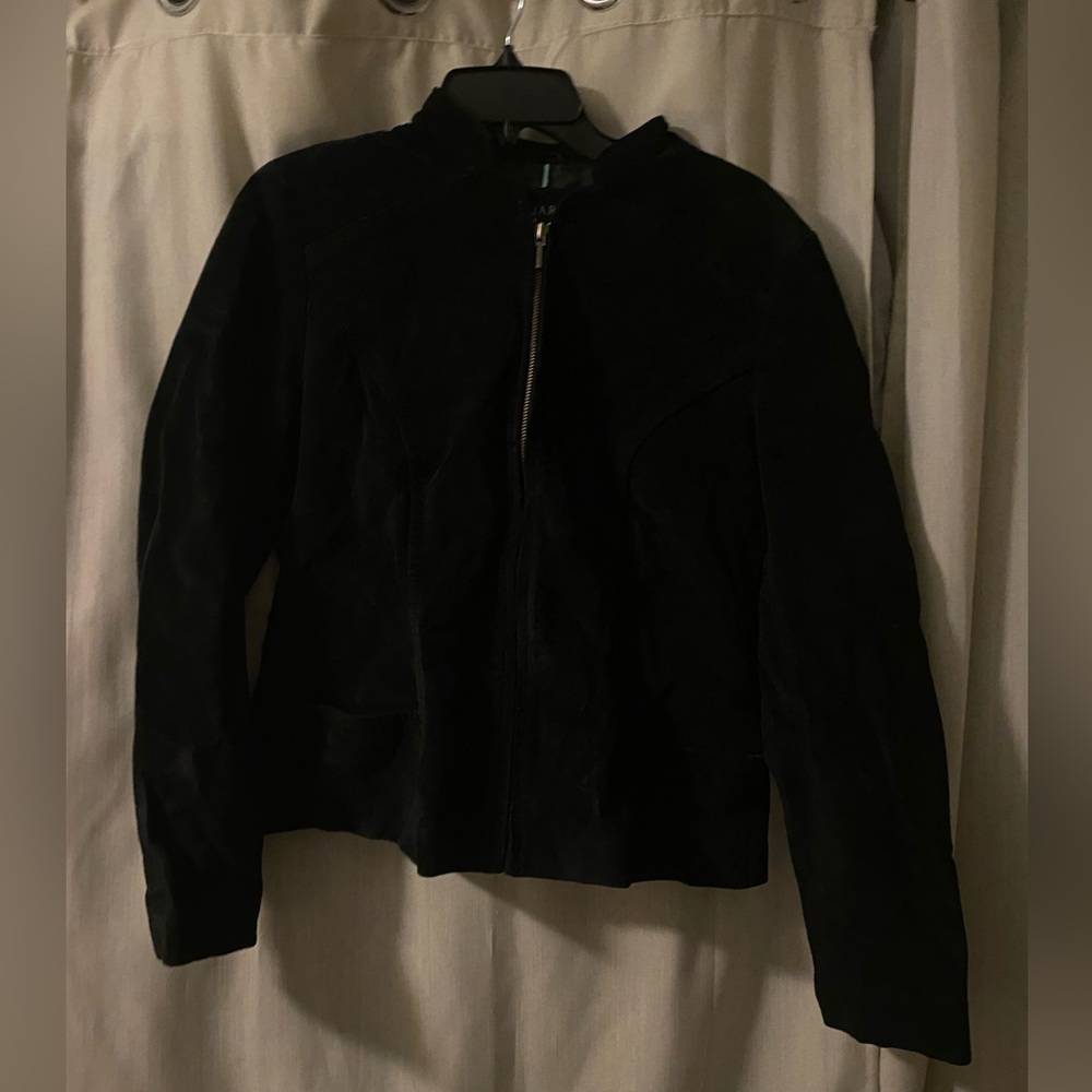 Bernardo Black Genuine Leather Jacket